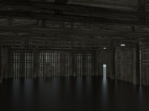 wooden warehouse 3D 모델