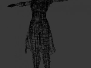 girl kira 3D Model