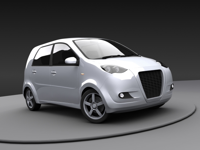 mini car Modèle 3D .c4d .max .obj .3ds .fbx .stl .blend 