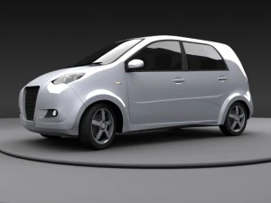 mini car 3D Model
