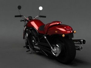 motorcycle 3D Модель