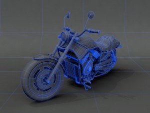 motorcycle 3D Модель