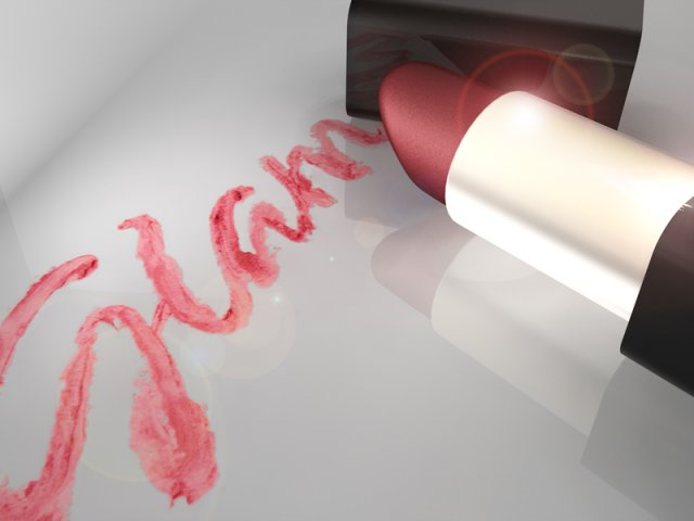 lipstick 3D-Modell .c4d .max .obj .3ds .fbx .stl .blend 
