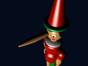 pinocchio 3D Model
