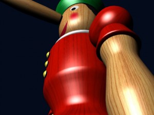 pinocchio 3Dモデル