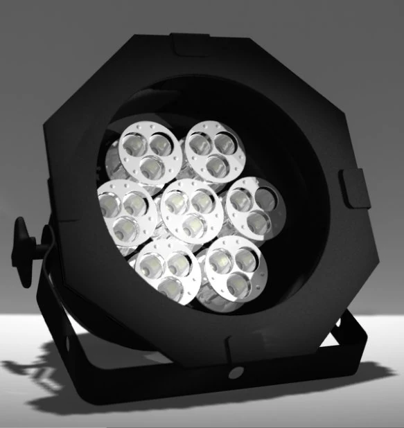 lad led par56 spotlight 3D Model .c4d .max .obj .3ds .fbx .stl .blend 