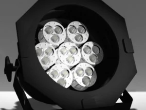 хлопець привів par56 прожектор 3D Модель