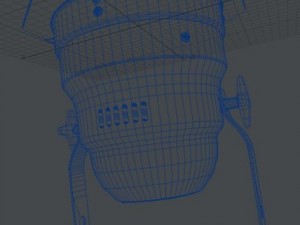lad led par56 spotlight 3D Model