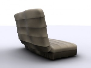 sofa tucknroll 3D 모델