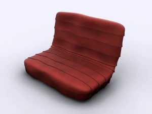 sofa tucknroll 3D Model