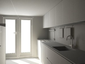 kitchen interior 3D Model