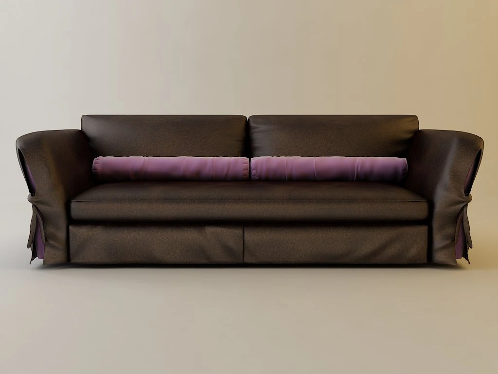 sofa 3D Model .c4d .max .obj .3ds .fbx .stl .blend 