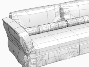 sofa Modello 3D
