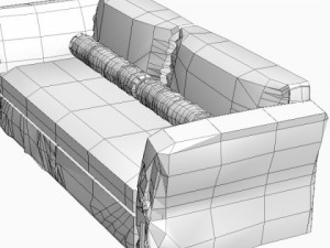 sofa Modello 3D