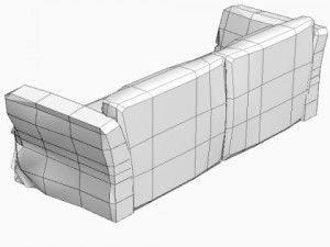 sofa Modello 3D