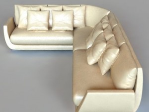 corner sofa Modelo 3D