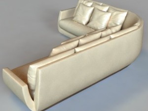 corner sofa Modelo 3D