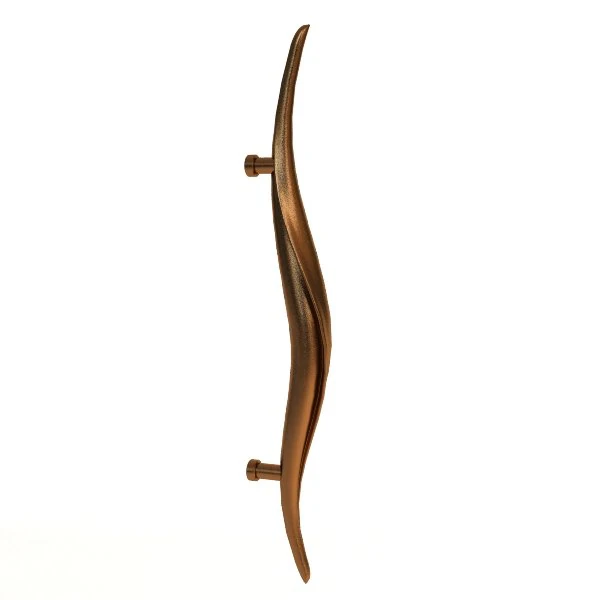 bronze door handle 3D Model .c4d .max .obj .3ds .fbx .stl .blend 