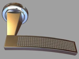 gagang pintu Model 3D