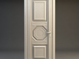 wooden door 3D Model