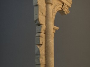 old stone column  arch 3D Model
