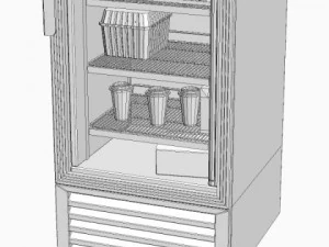 रेफ़्रिजरेटर 3D मॉडल