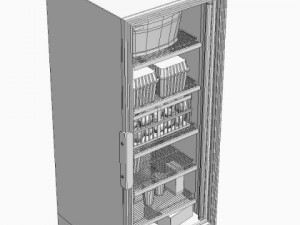refrigerator 3D Model