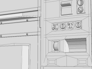lottery vending machine 3Dモデル