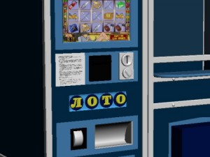 lottery vending machine 3Dモデル