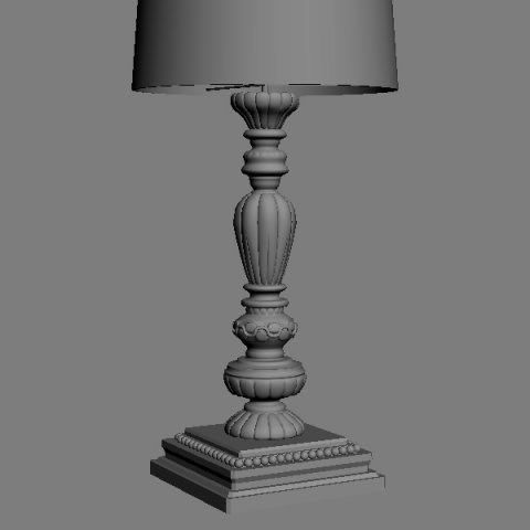 Ornate discount table lamp