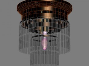 ceiling light fixture 3D Model