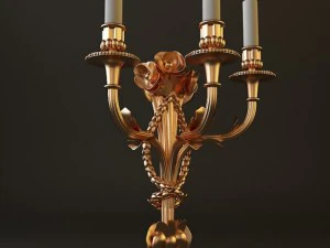 канделябр бра свет 3D Модель