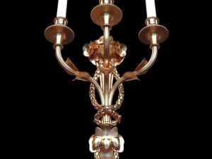 candelabrum sconce light Modelo 3D