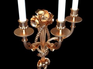 candelabrum sconce light Modelo 3D