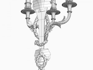 candelabrum sconce light Modelo 3D