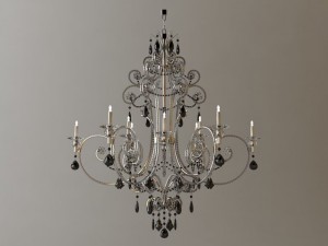 detailed chandelier 3D Model