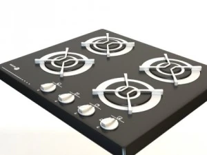 gas cooker 2 3D Model