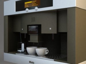 miele coffee machine 3Dモデル
