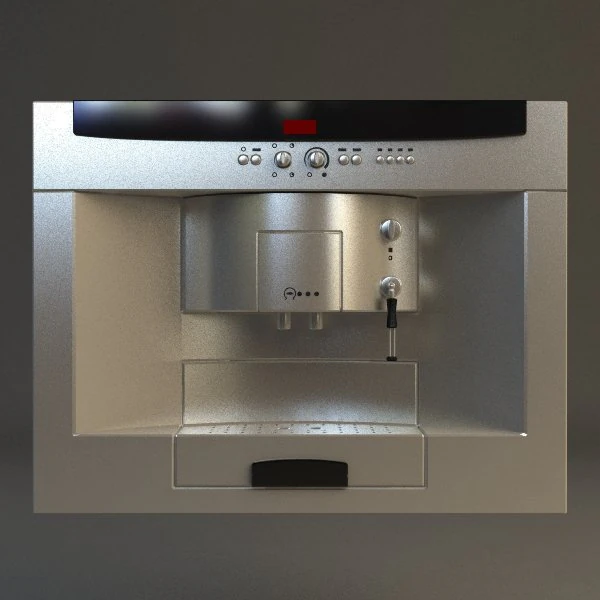 macchina per caff&egrave; espresso Modello 3D .c4d .max .obj .3ds .fbx .stl .blend 