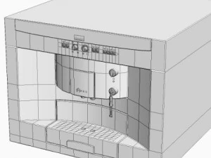 macchina per caff&egrave; espresso Modello 3D