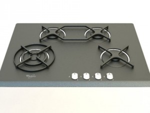 gas cooker 3 3D Model