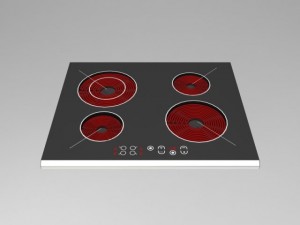 electric cooker 2 3D Model