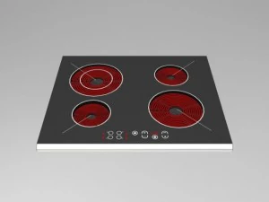electric cooker 2 3D Model