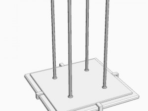 floor lamp Model 3D
