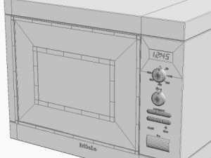 microwave miele 3D Model