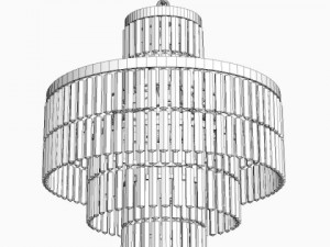 pasted chandelier Model 3D