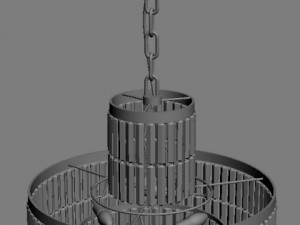 pasted chandelier Model 3D