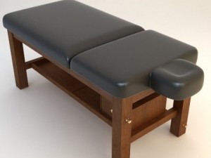 leather massage table 3Dモデル