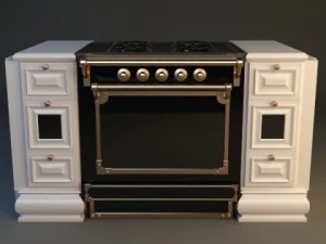 gourmet stove 2 3D Model