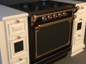 gourmet stove 2 3Dモデル
